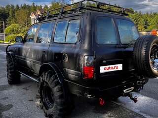 1996 Toyota Land Cruiser 80 Series Рестайлинг, чёрный, 1800000 рублей, вид 3