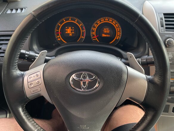 2007 Toyota Corolla AMT X (E140, E150), чёрный, 750000 рублей - вид 15