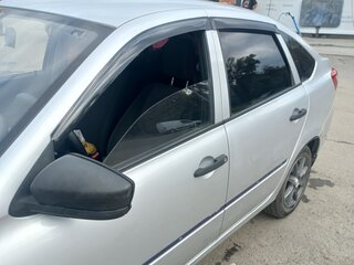 2014 Lada (ВАЗ) Granta I, серебристый, 400000 рублей, вид 5