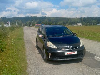 2012 Toyota Prius III Рестайлинг (XW30), чёрный, 1500000 рублей, вид 1