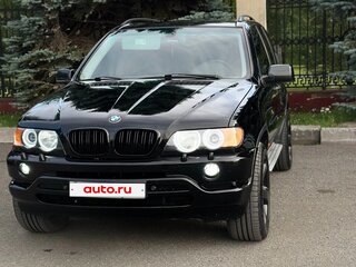 2001 BMW X5 3.0i I (E53), чёрный, 1000000 рублей, вид 2