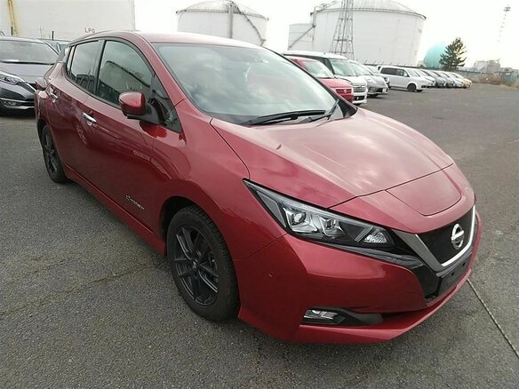 2018 Nissan Leaf II (ZE1), красный, 1830000 рублей - вид 14