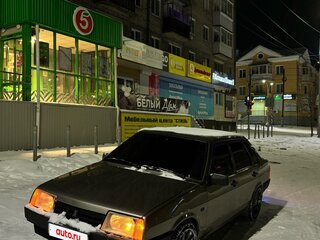 2002 Lada (ВАЗ) 21099, серебристый, 350000 рублей, вид 5