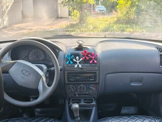 2007 Hyundai Accent ТагАЗ II, бежевый, 205000 рублей, вид 4