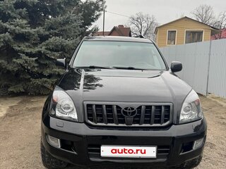 2007 Toyota Land Cruiser Prado 120 Series, чёрный, 2256000 рублей, вид 1