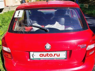 2009 Skoda Fabia II, красный, 350000 рублей, вид 2