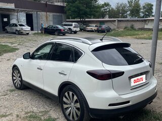 2011 Infiniti EX37 I (J50), белый, 1450000 рублей, вид 4