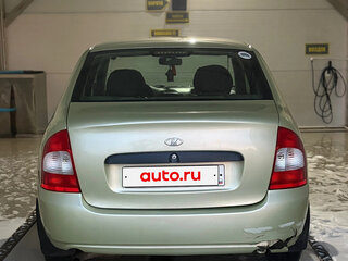 2006 Lada (ВАЗ) Kalina I, зелёный, 160000 рублей, вид 4