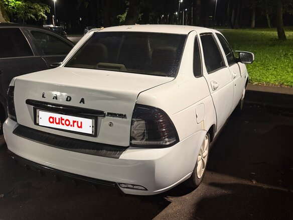 2007 Lada (ВАЗ) Priora I, белый, 220000 рублей - вид 1