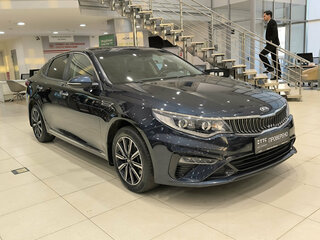 2018 Kia Optima IV Рестайлинг, синий, 1950000 рублей, вид 3
