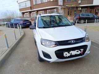 2016 Lada (ВАЗ) Kalina II, белый, 595000 рублей, вид 2