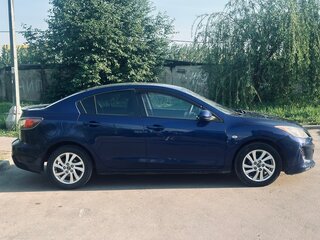 2012 Mazda 3 II (BL) Рестайлинг, синий, 755000 рублей, вид 4