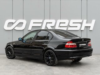 2003 BMW 3 серии 318i IV (E46) Рестайлинг, чёрный, 899000 рублей, вид 2