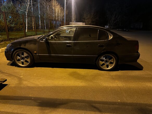 2001 Lexus GS 300 II Рестайлинг, чёрный, 450000 рублей - вид 4