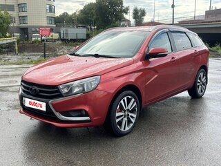 2018 Lada (ВАЗ) Vesta SW I, красный, 689000 рублей, вид 1