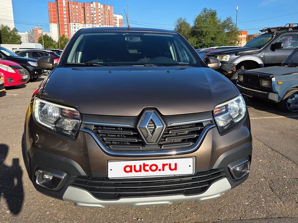 2019 Renault Logan Stepway II Рестайлинг, коричневый, 920000 рублей - вид 1