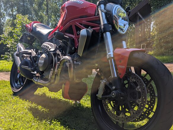 2015 Ducati Monster 1200, красный, 810000 рублей - вид 5