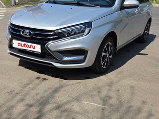 2025 Lada (ВАЗ) Vesta SW I Рестайлинг (NG), серебристый, 1600000 рублей, вид 1