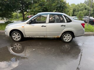 2012 Lada (ВАЗ) Granta I, серебристый, 275000 рублей, вид 3