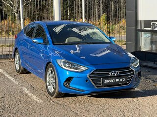 2017 Hyundai Elantra VI (AD), синий, 1759000 рублей, вид 1