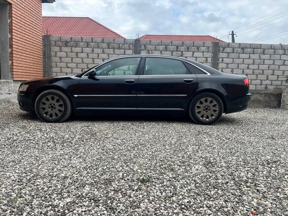 2007 Audi A8 Long II (D3) Рестайлинг 2, чёрный, 1150000 рублей - вид 2