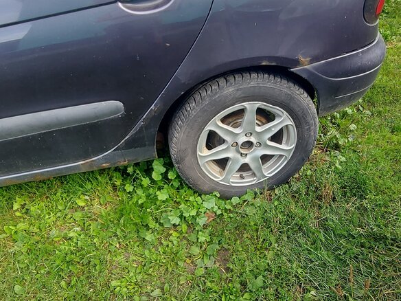 1997 Renault Scenic I, голубой, 100000 рублей - вид 9
