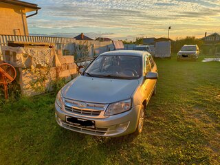 2012 Lada (ВАЗ) Granta I, серебристый, 310000 рублей, вид 2