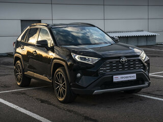 2020 Toyota RAV4 V (XA50), чёрный, 3500000 рублей, вид 3