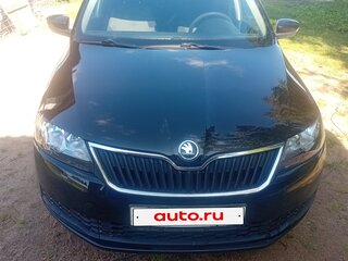 2018 Skoda Rapid I Рестайлинг, чёрный, 950000 рублей, вид 1