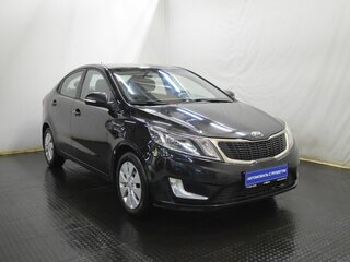 2013 Kia Rio 4-speed III, чёрный, 714000 рублей, вид 3
