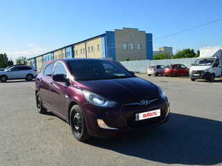 2011 Hyundai Solaris I, фиолетовый, 690000 рублей, вид 2