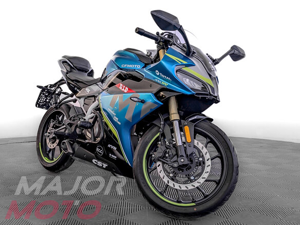 2022 CFMoto 300SR, синий, 299000 рублей - вид 4