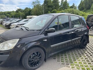 2008 Renault Scenic Conquest II Рестайлинг, чёрный, 350000 рублей, вид 1