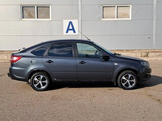 2019 Lada (ВАЗ) Granta I Рестайлинг, серый, 445000 рублей, вид 4