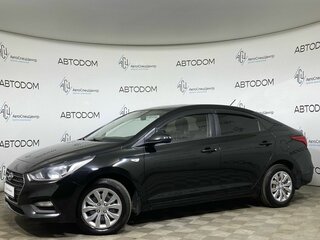 2018 Hyundai Solaris II, чёрный, 1169900 рублей, вид 1