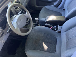 2008 Hyundai Accent ТагАЗ II, серебристый, 450000 рублей, вид 3