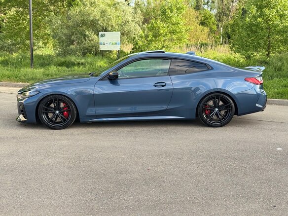 2021 BMW 4 серии M440i xDrive G22, G23, G26, синий, 6000000 рублей - вид 7