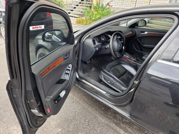 2008 Audi A4 IV (B8), чёрный, 850000 рублей - вид 9