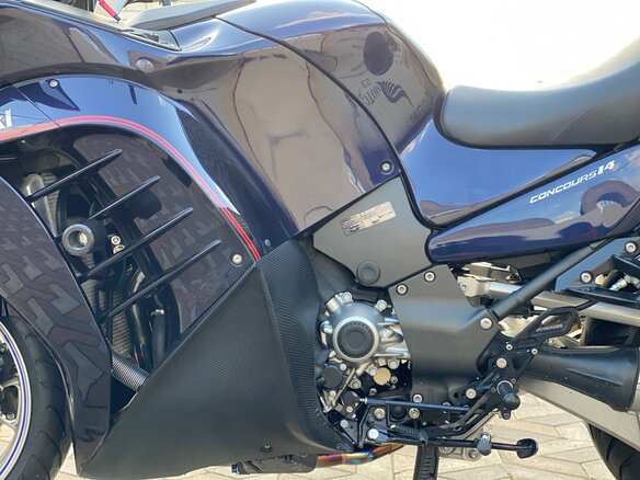 2010 Kawasaki GTR 1400 (Concours 14), синий, 880000 рублей - вид 17