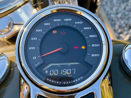 2021 Harley-Davidson Fat Boy, зелёный, 2850000 рублей, вид 5