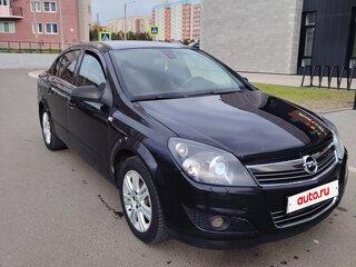 2010 Opel Astra H Рестайлинг, чёрный, 570000 рублей, вид 2
