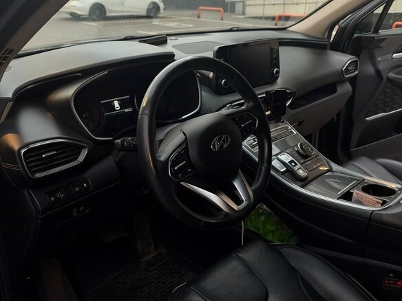 2021 Hyundai Santa Fe IV Рестайлинг, чёрный, 3390000 рублей - вид 7