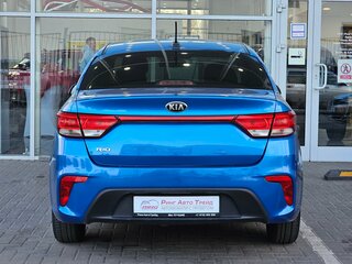 2019 Kia Rio IV, синий, 1379000 рублей, вид 4