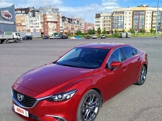 2018 Mazda 6 III (GJ) Рестайлинг, красный, 2300000 рублей, вид 2