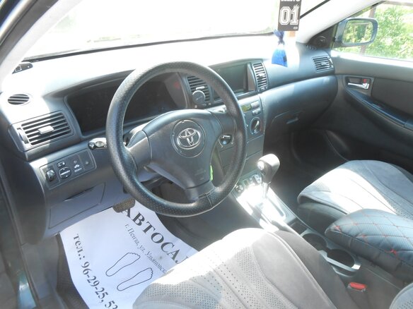 2006 Toyota Corolla IX (E120, E130) Рестайлинг, зелёный, 640000 рублей - вид 7