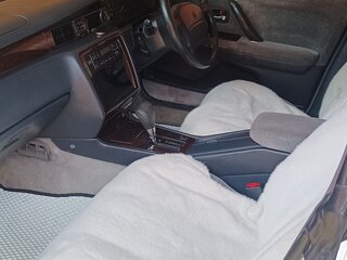 1997 Toyota Crown X (S150), белый, 650000 рублей, вид 4