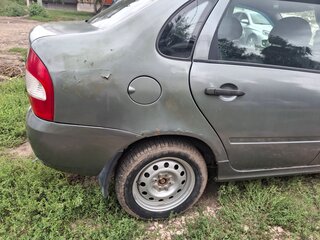 2009 Lada (ВАЗ) Kalina I, серый, 170000 рублей, вид 2