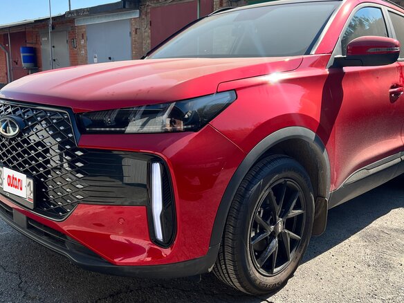 2025 Chery Tiggo 4 I Рестайлинг 2, красный - вид 11