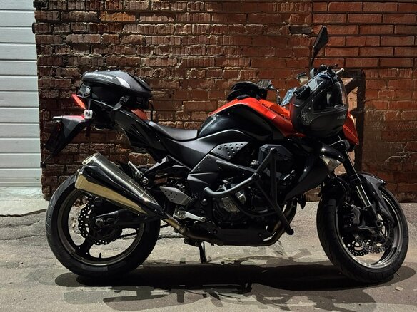2009 Kawasaki Z 1000, оранжевый, 580000 рублей - вид 2