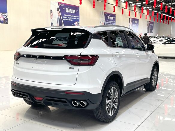 2022 Geely Binyue I Рестайлинг, белый - вид 5